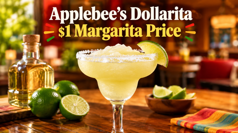 Applebee’s Dollarita $1 Margarita Price