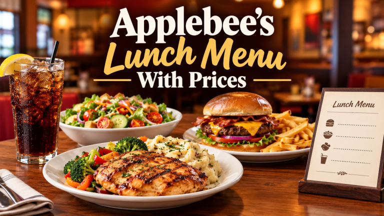 Applebee’s Lunch Menu With Prices