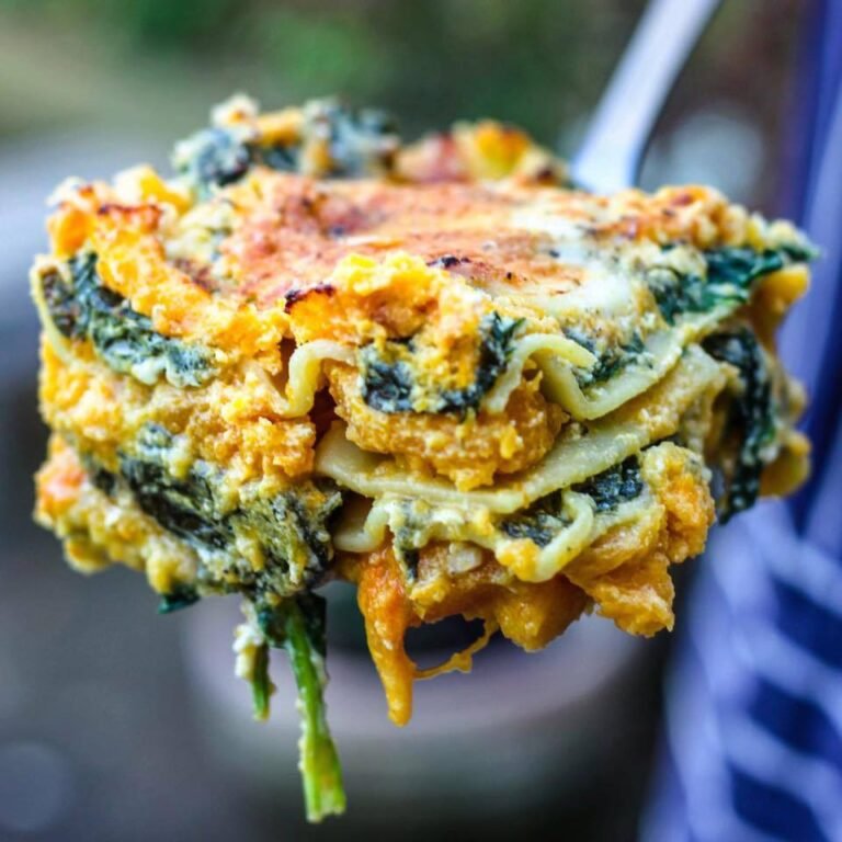 Creamy Butternut Squash Lasagna with Sage and Ricotta