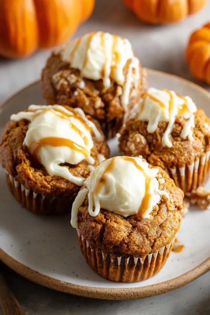 Easy Pumpkin Bread Recipe with Sweet Cream Cheese Frosting