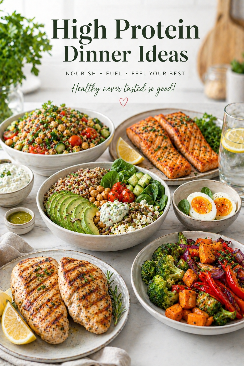 19 High Protein Dinner Ideas You’ll Love