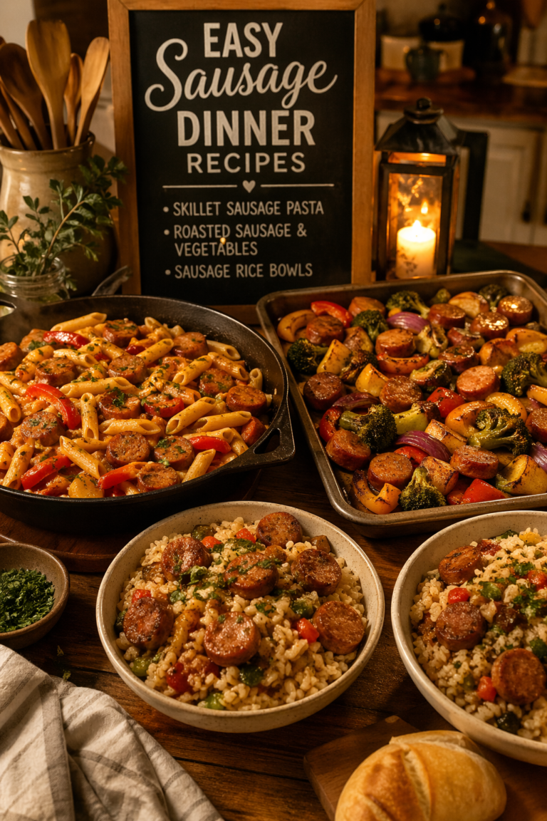 21 Easy Sausage Dinner Recipes