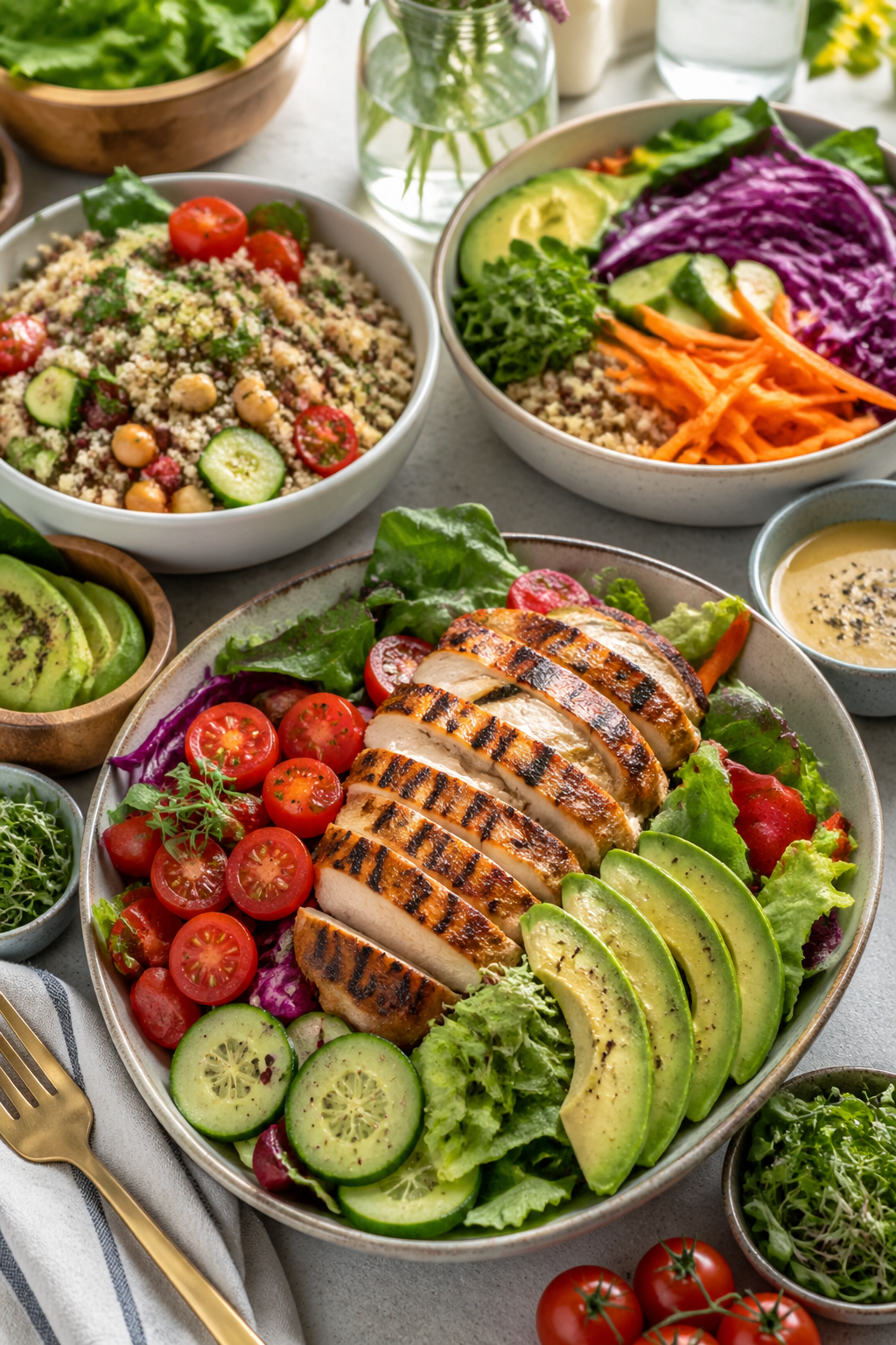 22 Healthy Salad Recipes for Dinner