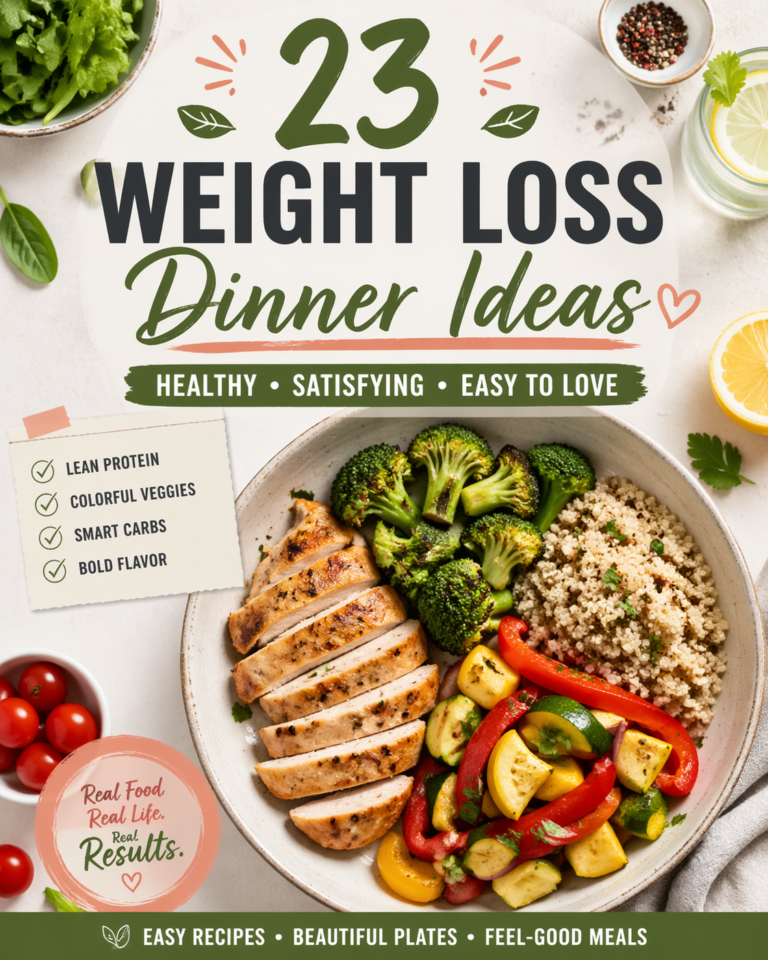 23 Weight Loss Dinner Ideas