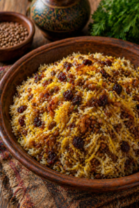 Adas Polo (Lentil Rice)