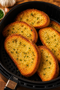 Air Fryer Garlic Bread