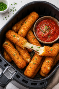 Air Fryer Mozzarella Sticks