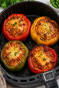 Air Fryer Stuffed Peppers