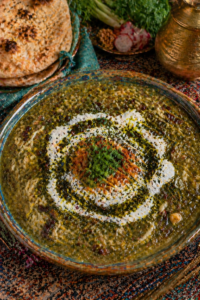 Ash Reshteh (Persian Noodle Soup)