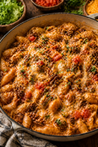 Beef Taco Pasta