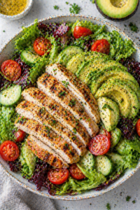 Chicken Avocado Salad Bowl