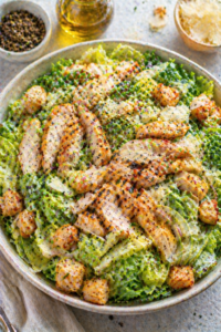 Chicken Caesar Salad (Light Version)