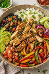 Chicken Fajita Bowl
