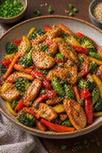 Chicken Stir-Fry with Vegetables