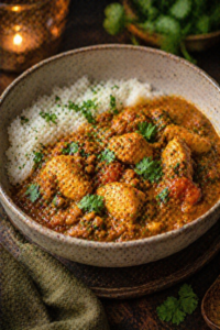 Chicken and Lentil Curry