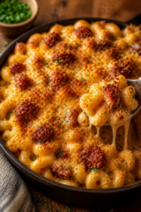 Chorizo Mac and Cheesee
