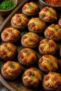 Chorizo Stuffed Mushrooms