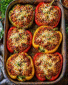 Chorizo Stuffed Peppers