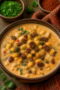 Chorizo and Corn Chowder