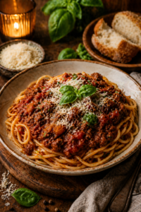 Classic Spaghetti Bolognese