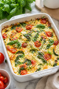 Cottage Cheese Veggie Bake