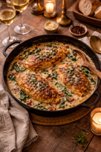 Creamy Garlic Tuscan Chicken