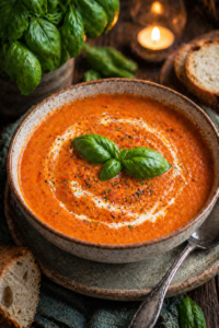 Creamy Tomato Basil Soup