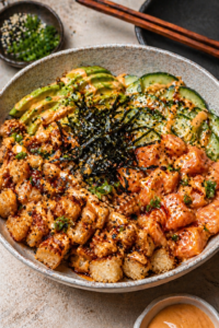 Crispy Rice Sushi Bowl