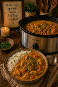 Crockpot Chicken Curry