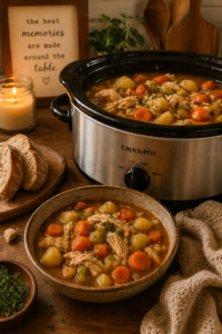 Crockpot Chicken and Vegetable Stew