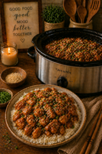 Crockpot Honey Garlic Chicken