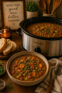 Crockpot Lentil Soup