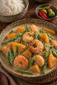 Ginataang Kalabasa at Sitaw