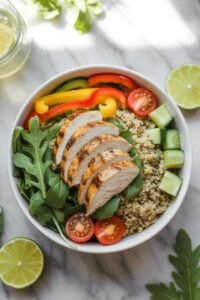 Grilled Chicken Quinoa Salad