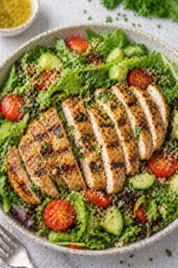 Grilled Chicken and Quinoa Salad