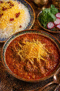 Khoresht Gheymeh (Split Pea Stew)