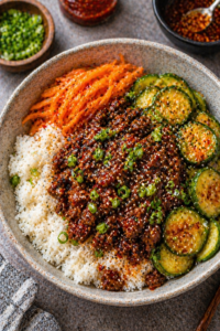 Korean Beef Rice Bowl