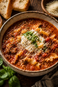 Lasagna Soup