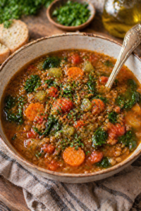 Lentil Vegetable Soup