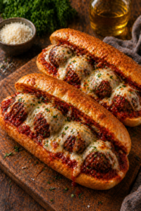 Meatball Marinara Subs