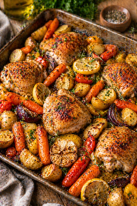 One-Pan Chicken and Vegetables