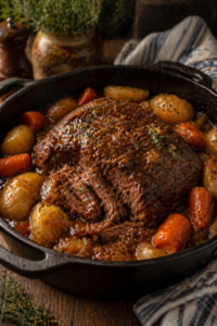 Pot Roast with Carrots and Potatoes