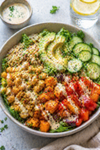 Quinoa Chickpea Power Bowl