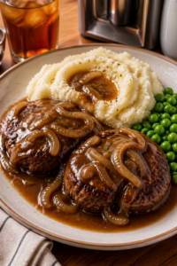 Salisbury Steak with Onion Gravy