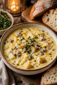 Sausage Corn Chowder