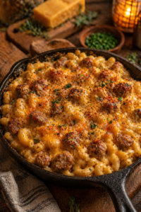 Sausage Mac and Cheese