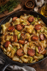 Sausage and Cabbage Skillet