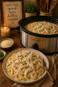 Slow Cooker Chicken Alfredo