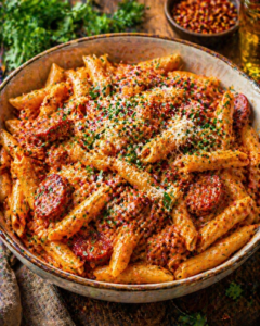 Spicy Chorizo Pasta