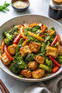 Spicy Tofu Stir-Fry
